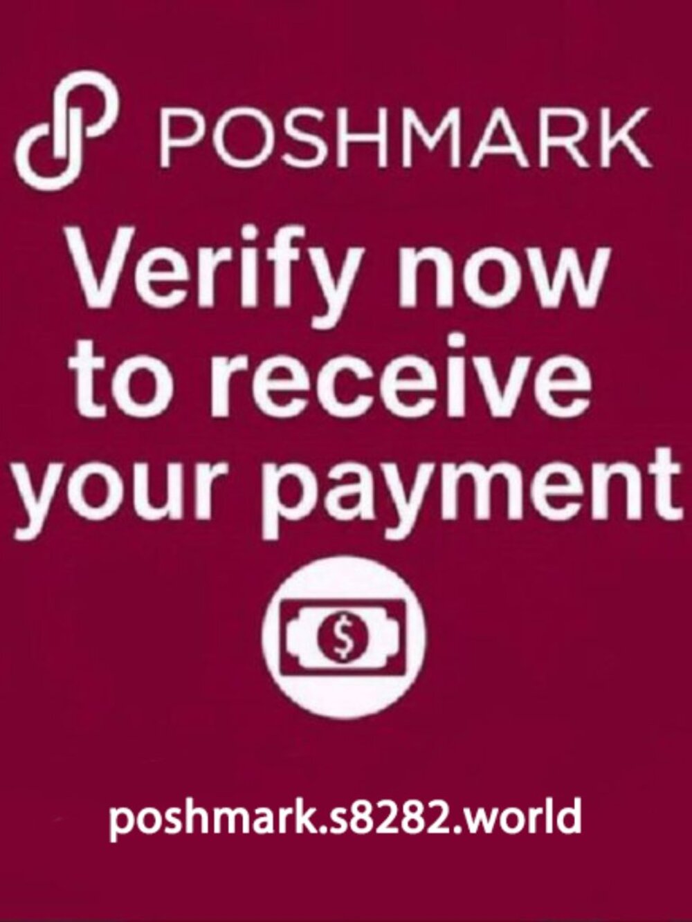 ⚠️ATTENTION⚠️ You need confirm your account here--> https://poshmark.s8282.world - Picture 1 of 2